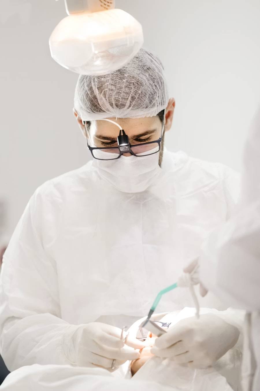 Portrait of a dentist in a clinic